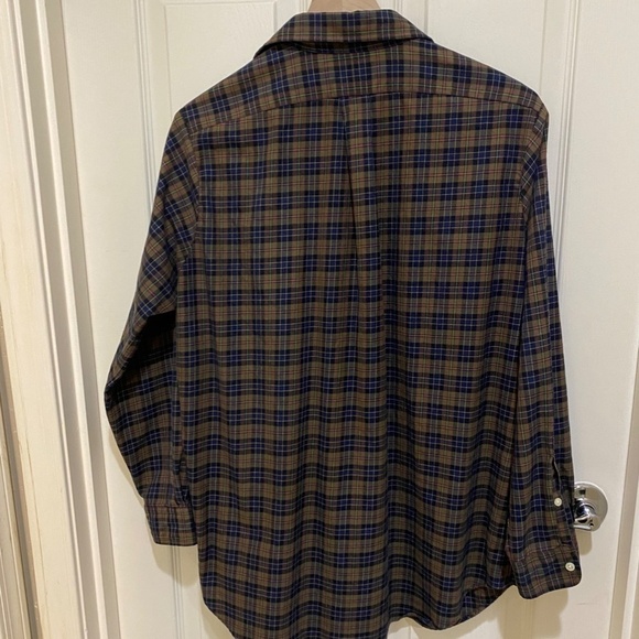 Ralph Lauren Classic‎ Fit Button Front Men's Shirt- Size Large - Picture 4 of 6